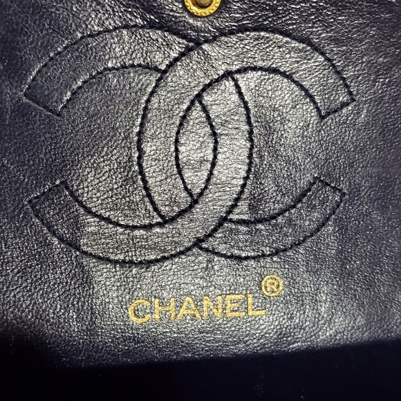 Authentic Chanel Lambskin Double Flap CC Bag (SOLD) - Picture 2 of 16
